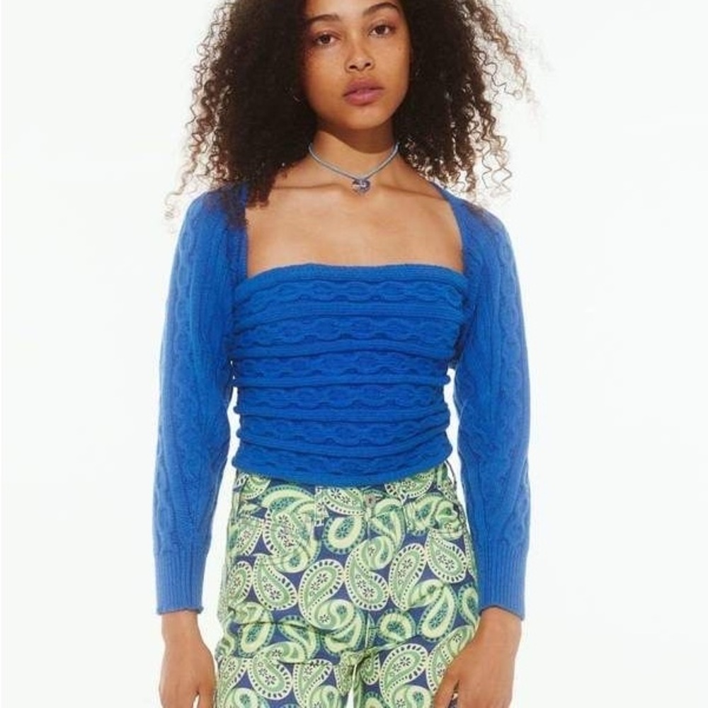 Gimaguas Mariona Top - Blue Size M